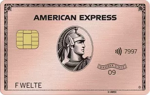 American Express Gold Card Rosé