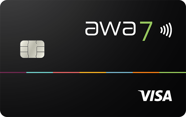 awa7® Visa Kreditkarte