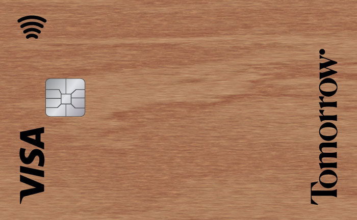 Tomorrow Zero Visa-Debitkarte