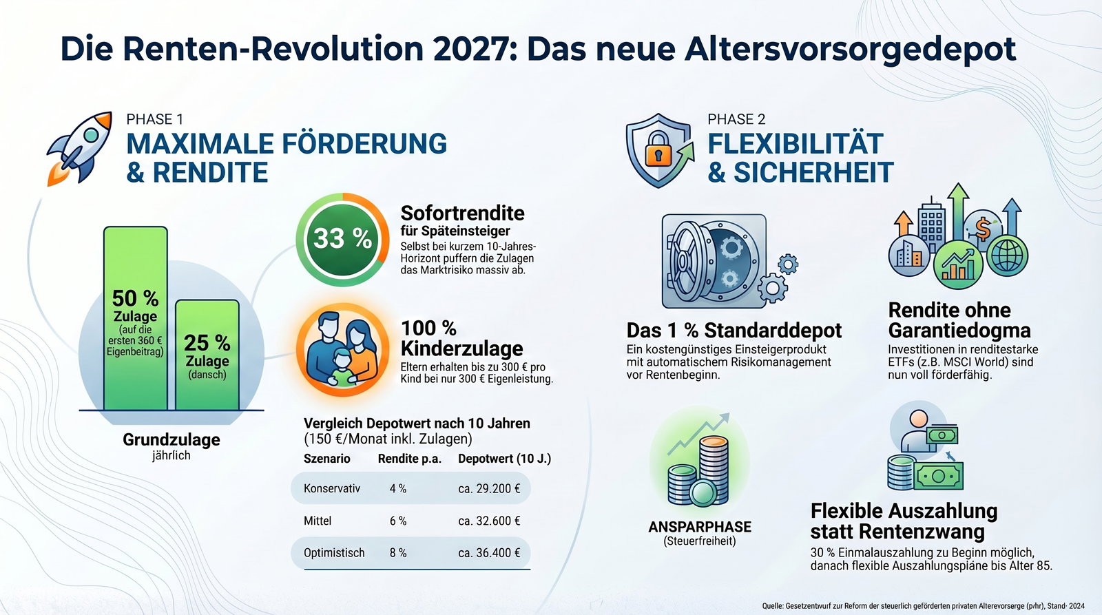 Das neue Altersvorsorgedepot 2027